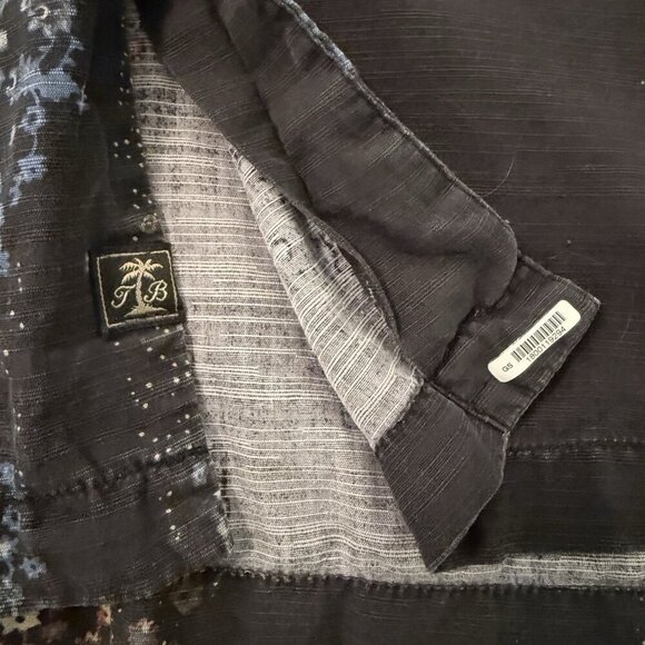 TOMMY BAHAMA Men’s Silk Star Valley Short Sleeve Button-Up Camp Shirt Sz Large - Picture 9 of 12